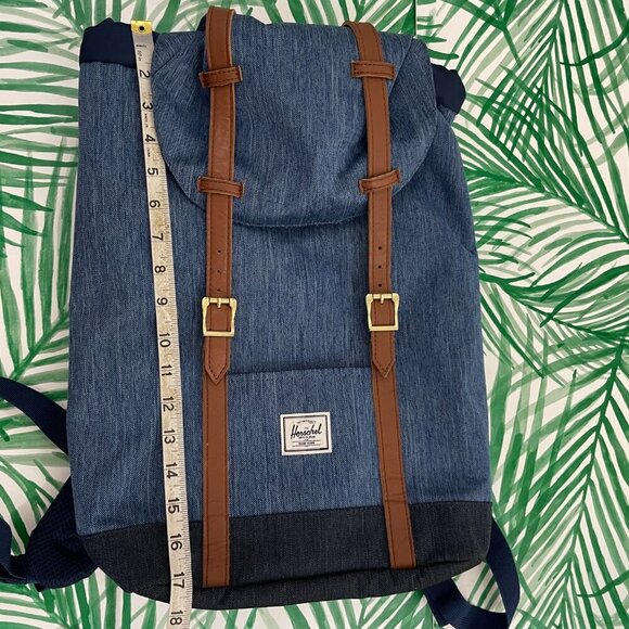 Herschel Supply Co Little America Backpack Indigo Denim Limited Edition main image 8